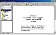 isvNote screenshot
